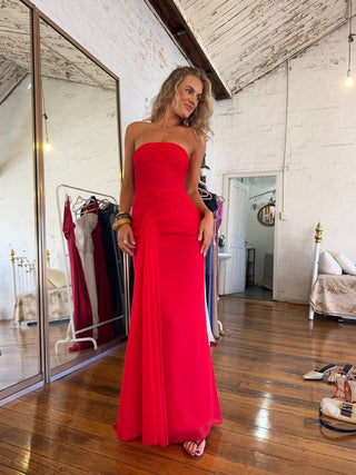 Vintage Paloma Dress Red