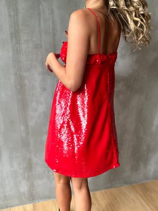 Ganni Sequin Mini Dress