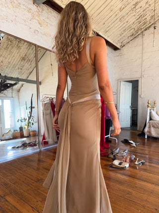 Vintage Blair Dress Gold