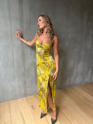 Jacquard Slip Dress