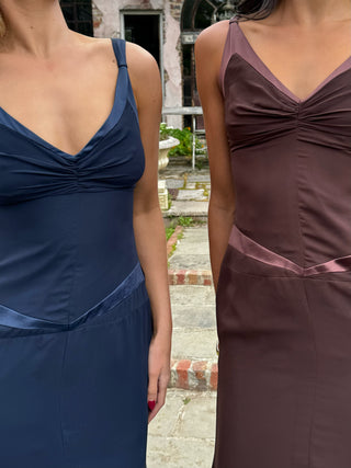 Vintage Blair Dress Navy