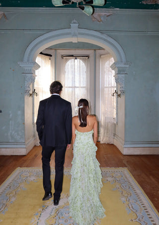 Araminta Gown Green