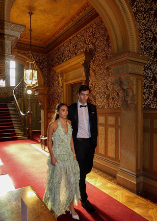 Araminta Gown Green