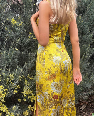 Jacquard Slip Dress