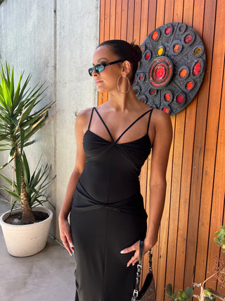 Vintage Noir Dress