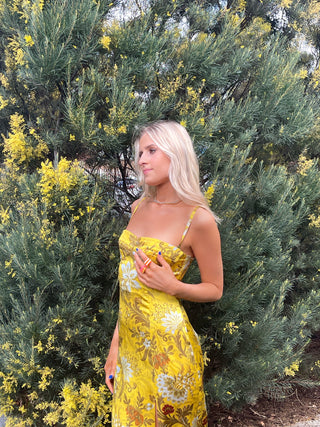 Jacquard Slip Dress