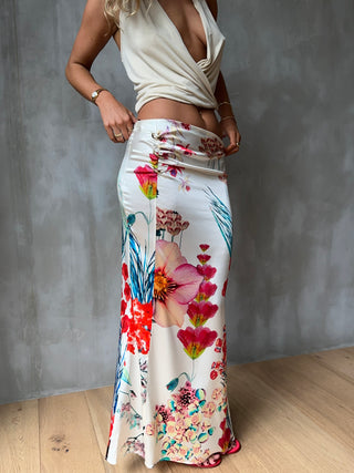 Vintage Cavalli Lotus Skirt