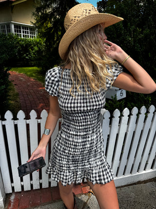 Mahli Gingham Mini Dress