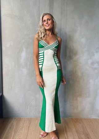 Italian Evening Gown Green